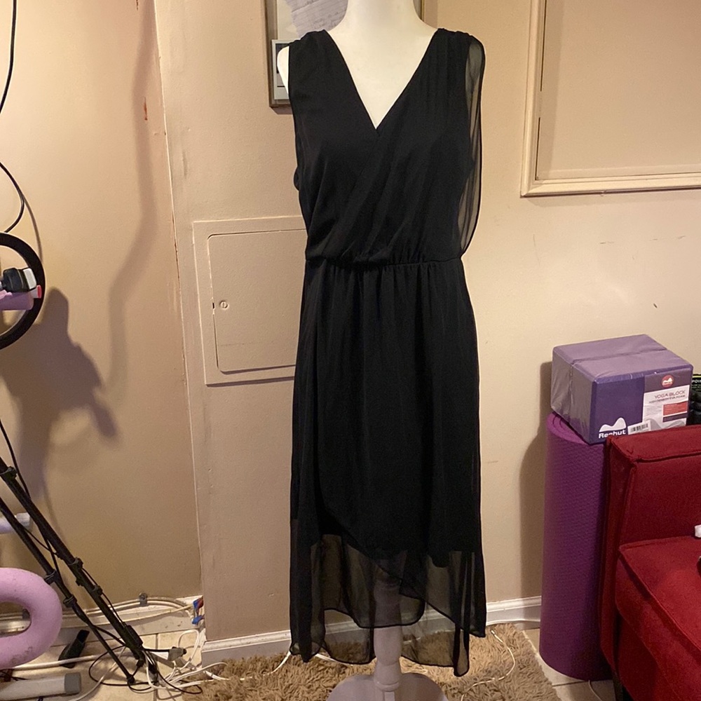 Beautiful little black sheer dress 😍😍😍🥰